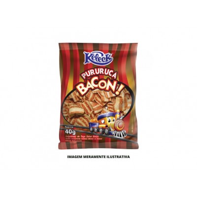 SALGADINHO BACON PELE KELECK 1X20X40G